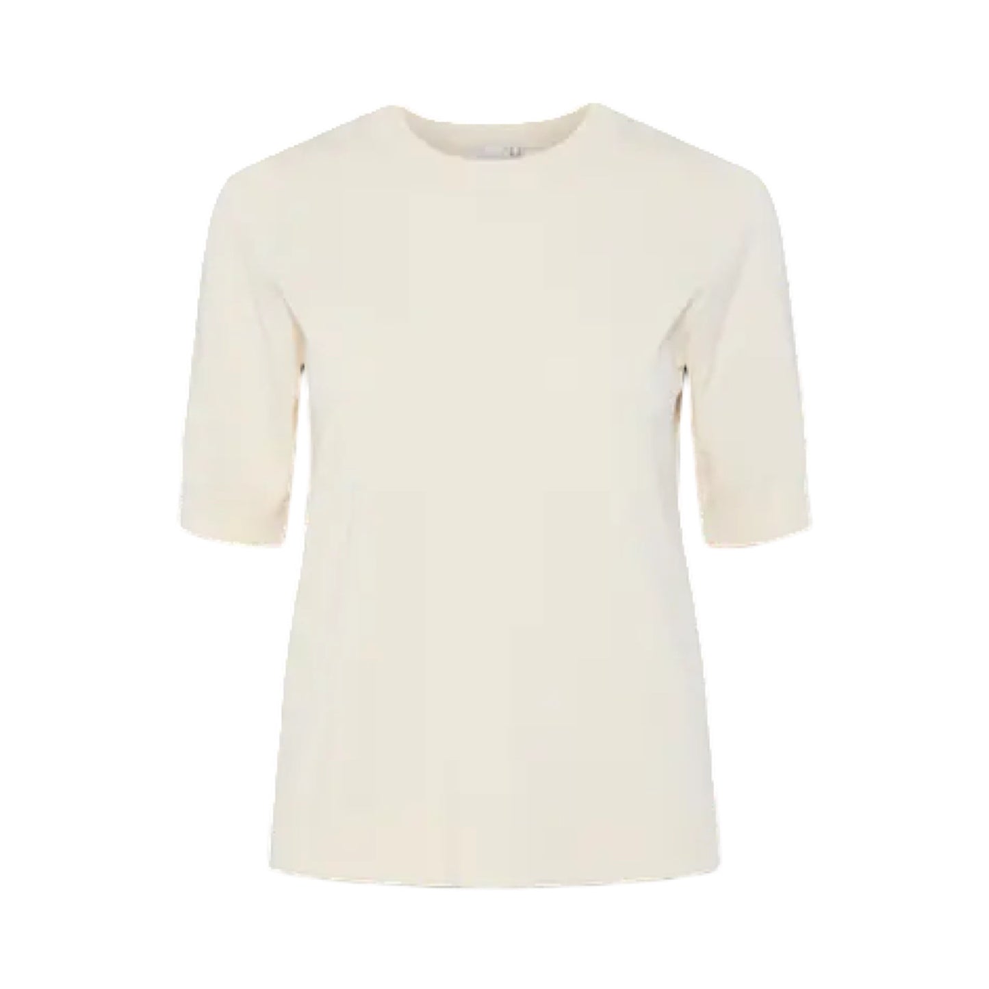 YAS - YAslena SS knit pullover s. Noos - Birch - Merle og Wilde ApS