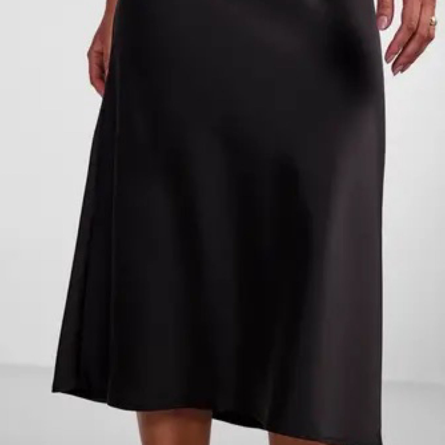 YAS - Yaspella HW. MIDI s. Noos - Black - Merle og Wilde ApS