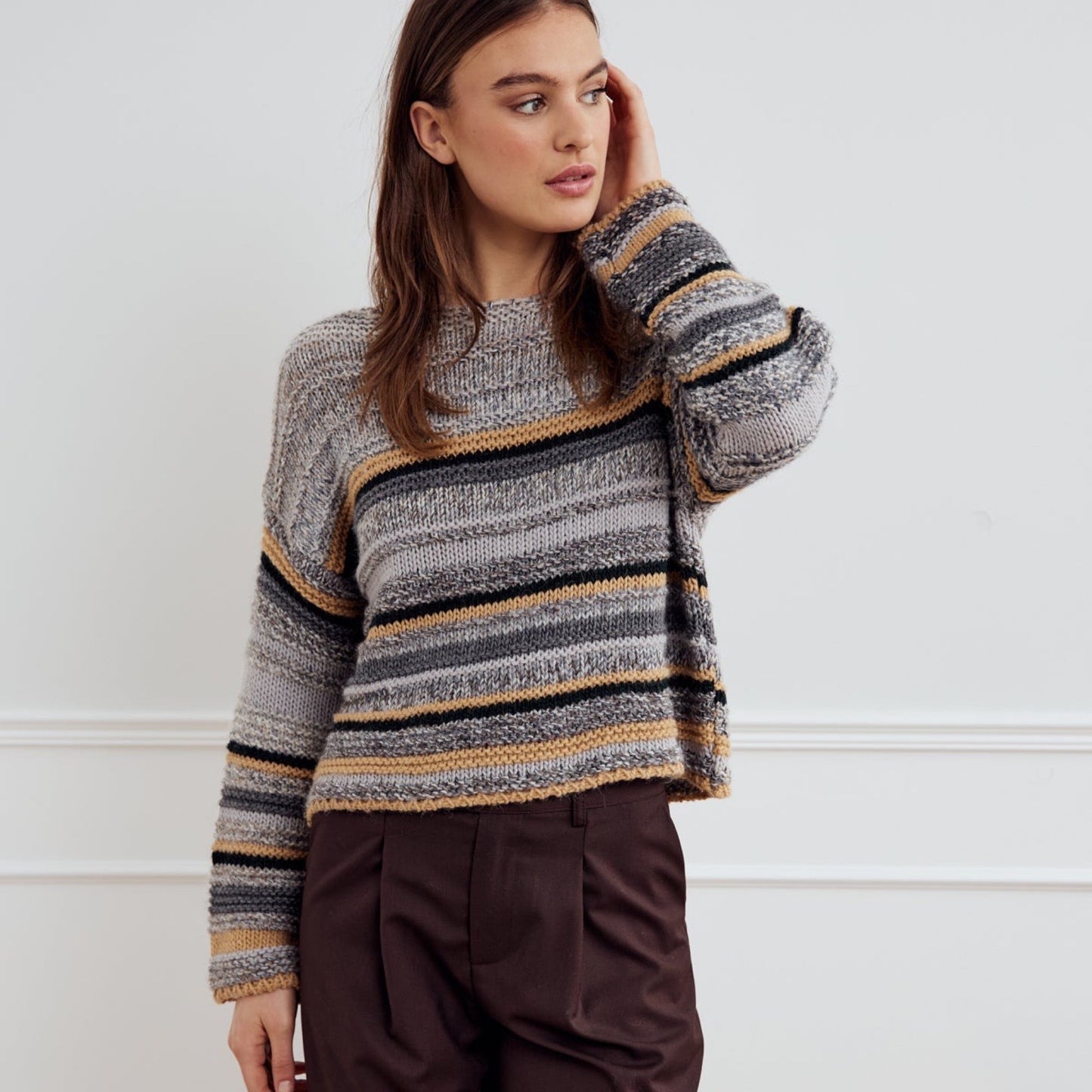 Noella - Leah knit - Rose mix - Merle og Wilde ApS