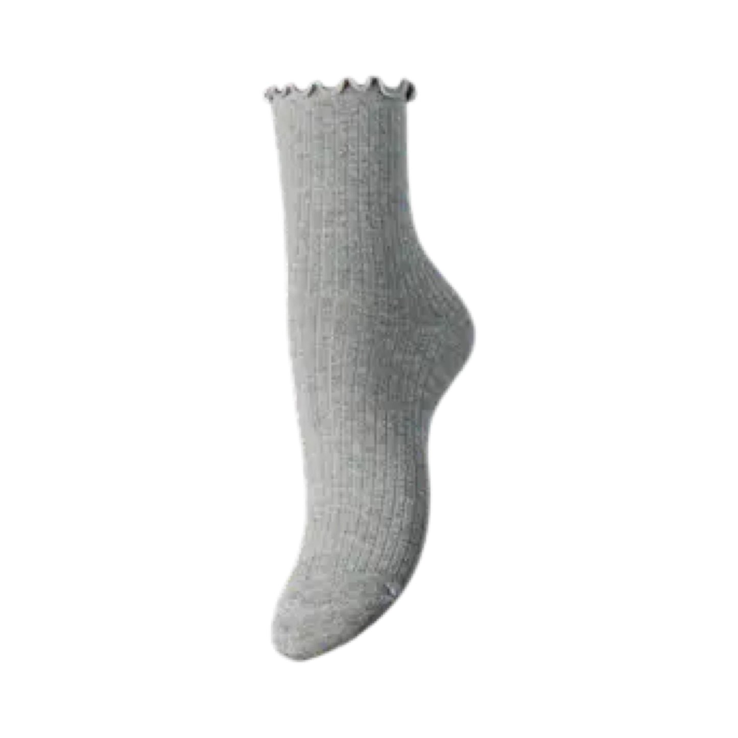 Pieces - PCafia socks noos - Grey melange - Merle og Wilde ApS