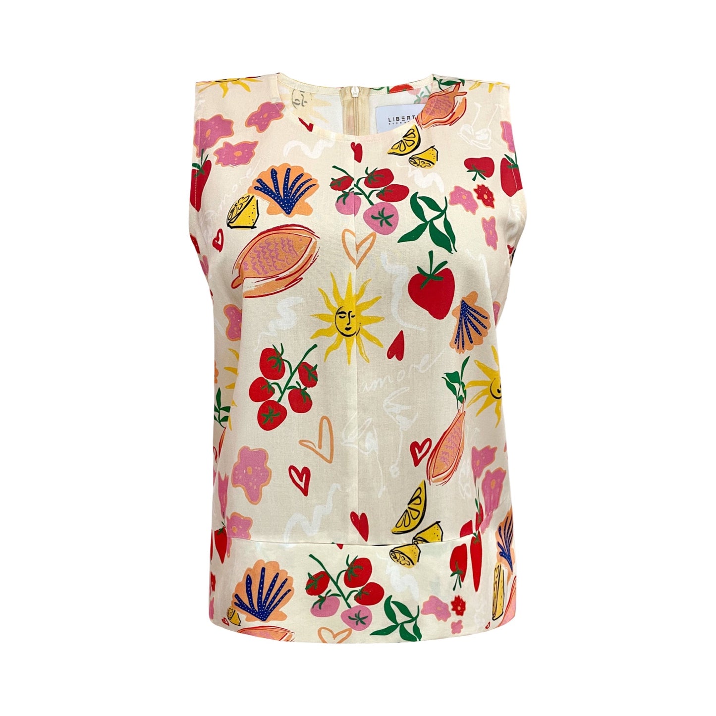 Preorder juni - Hilma top - ivory sunmer - Merle og Wilde ApS