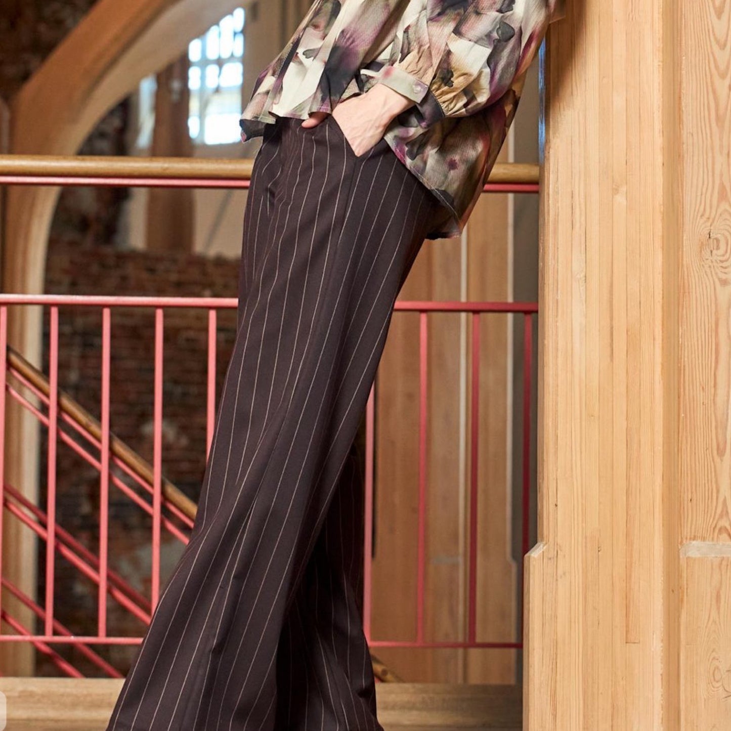 Black colour - BCoxford box pant - Coffee - Merle og Wilde ApS