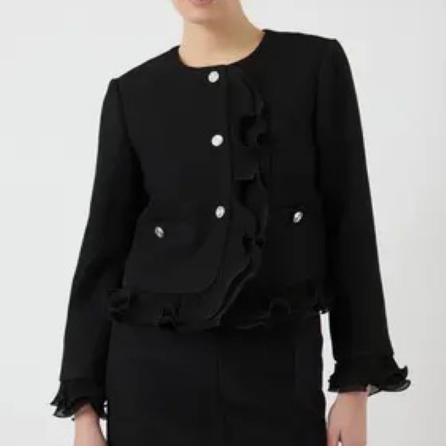 YAS - Yasfrino LS jacket - Black - Merle og Wilde ApS