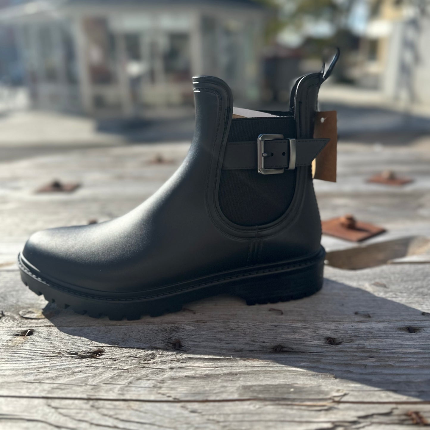 Tim & Simonsen - Kelara Rubberboot (gummistøvler) - Sort - Merle og Wilde ApS