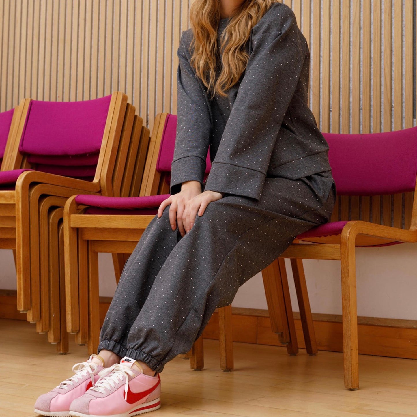 Black colour - BCsimila sweatpant - Grey - Merle og Wilde ApS