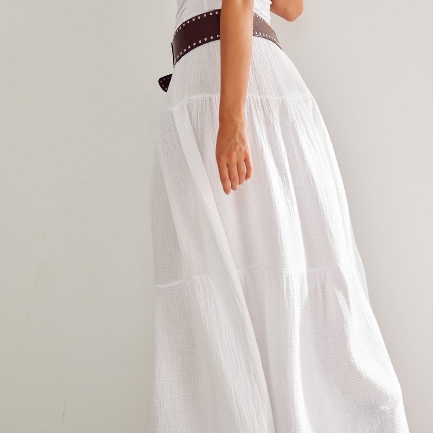 Noella - Leyla skirt - Hvid - Merle og Wilde ApS
