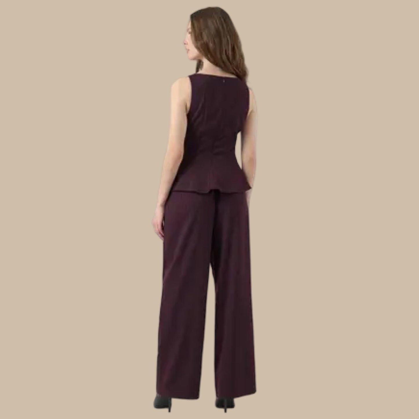 YAS - Yasburla HWN pant - ex - Port Royale w. Pinstripe - Merle og Wilde ApS