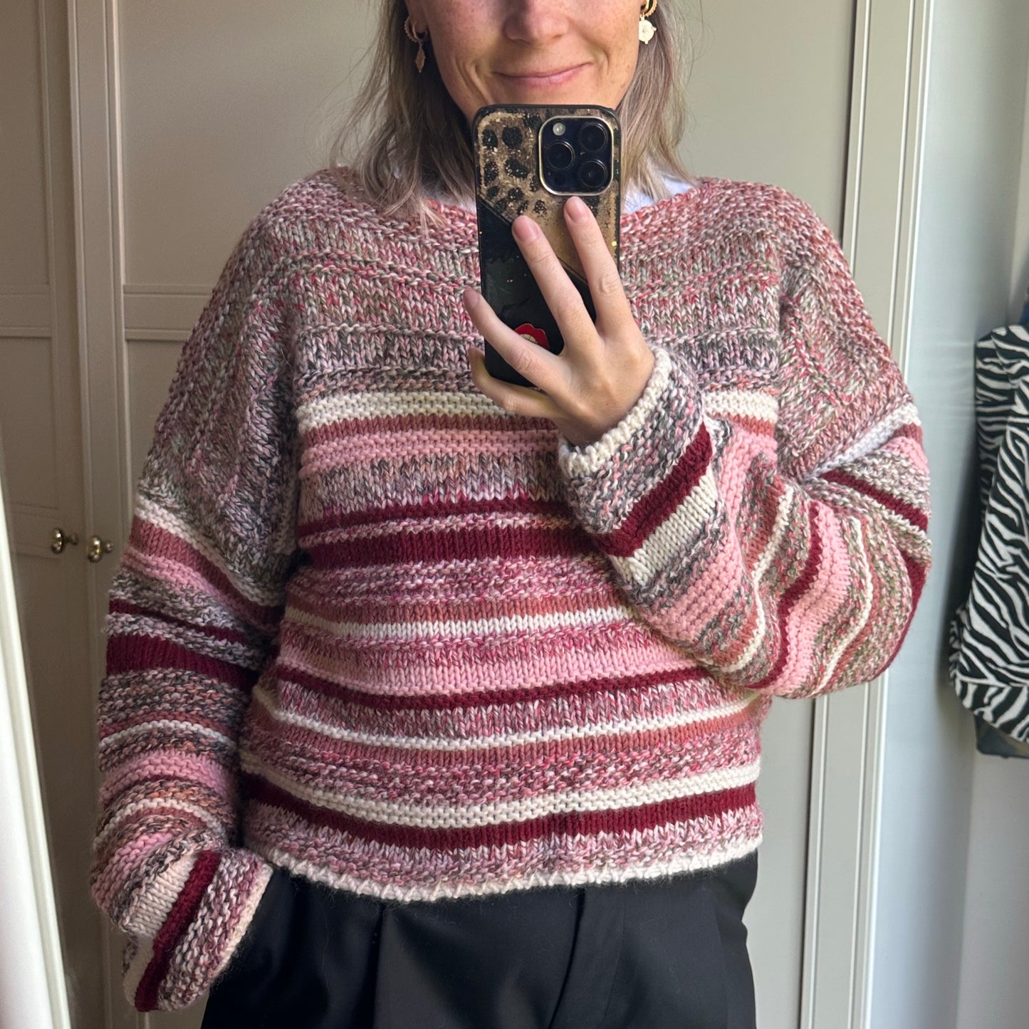 Noella - Leah knit - Rose mix - Merle og Wilde ApS