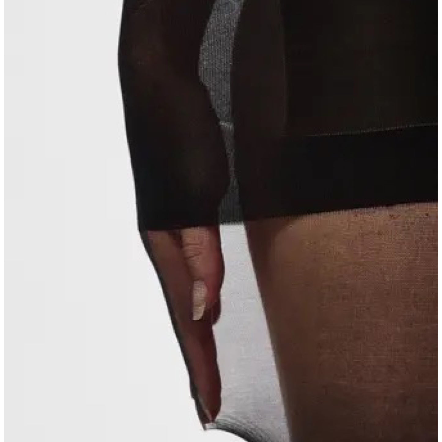 Pieces - PCshaper 20 DEN tights - Black - Merle og Wilde ApS