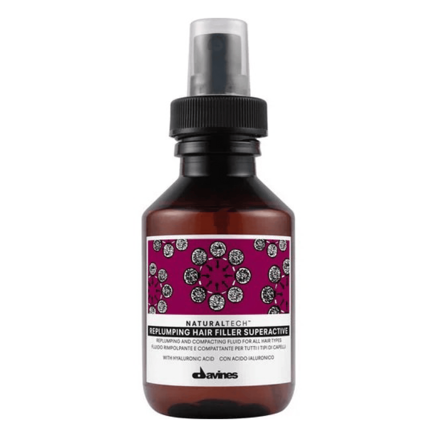 DAVINES REBLUMPING - Hair Filler Superactive 100ml. - Merle og Wilde ApS