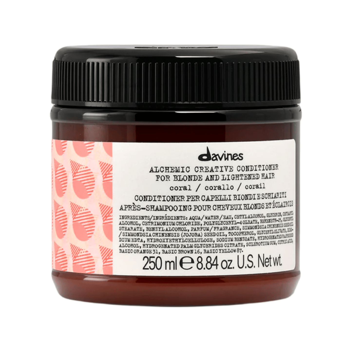 DAVINES ALCHEMIC - Creative Conditioner Coral 250ml. - Merle og Wilde ApS