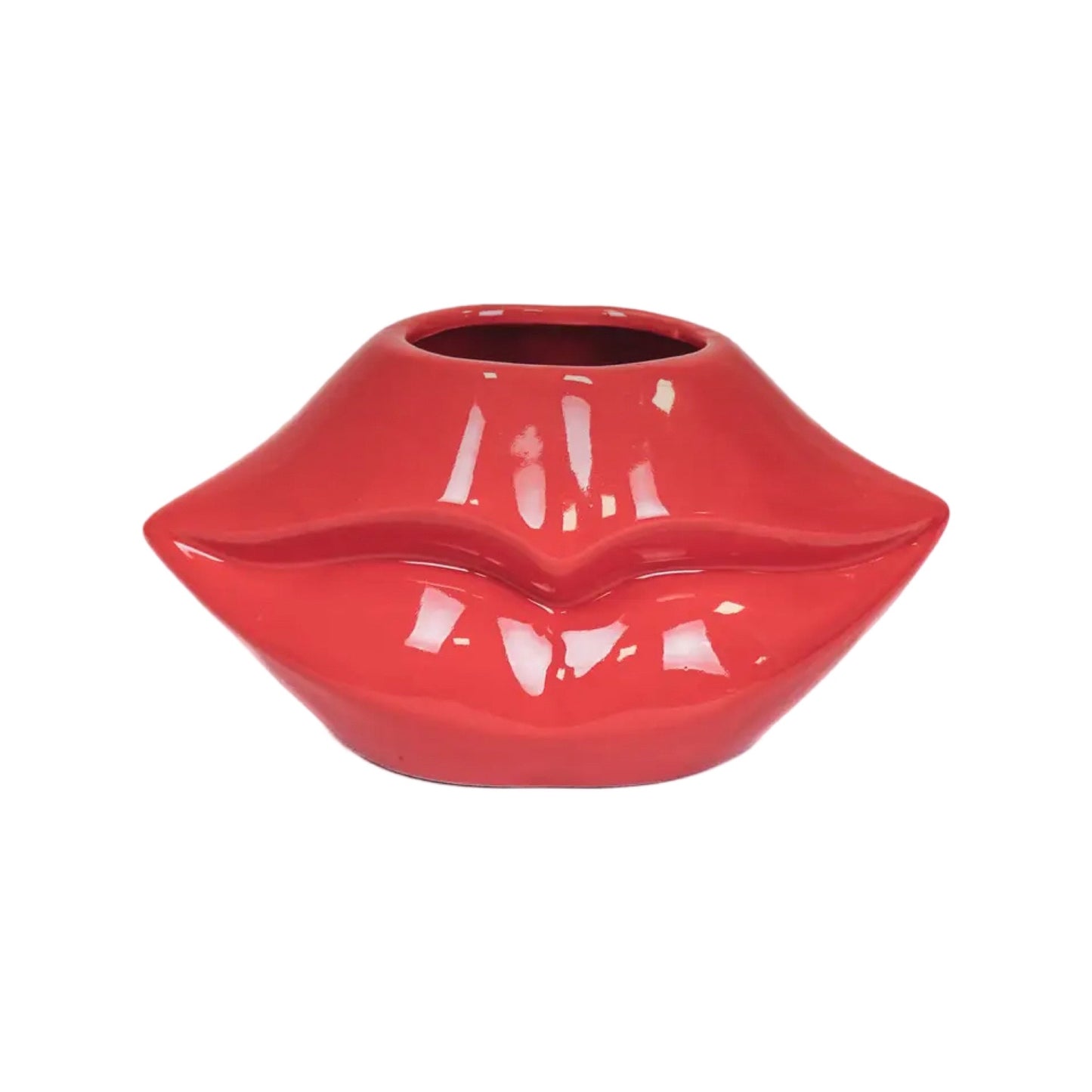 Housevitamin - Lips vase stor - rød