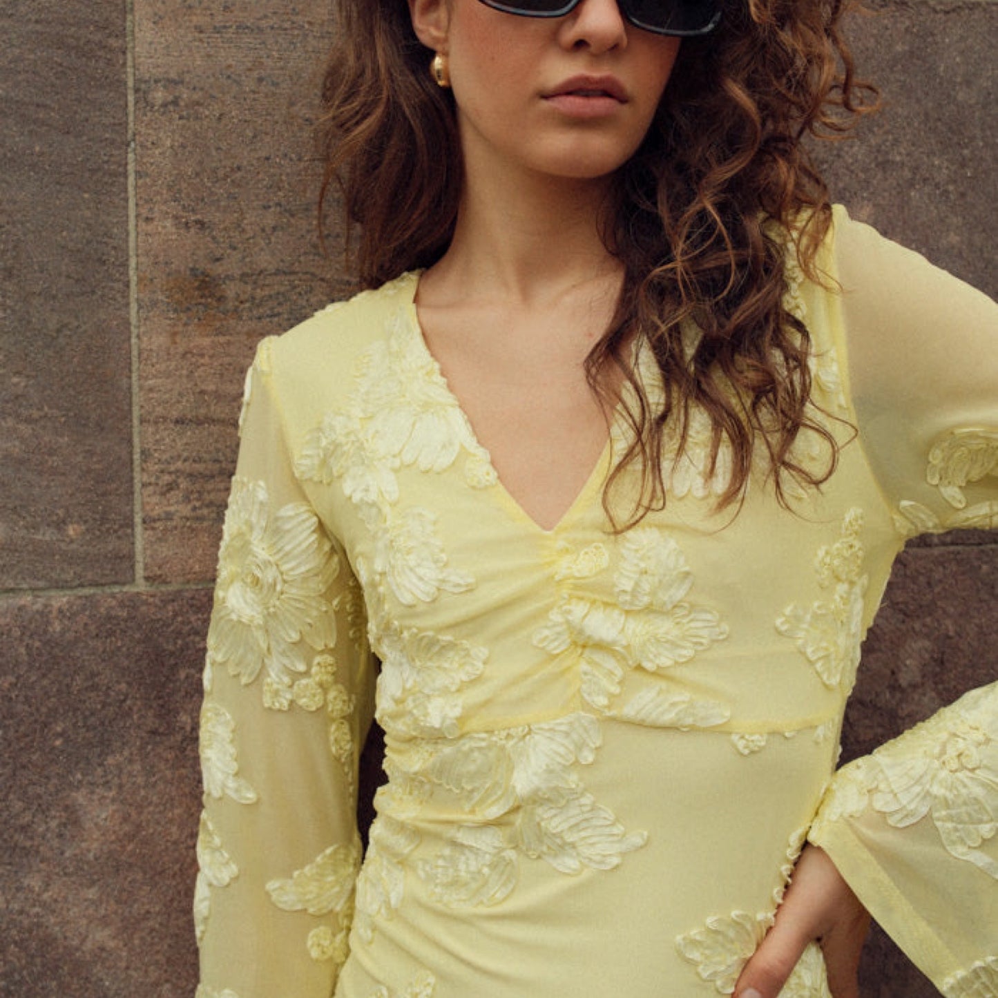 Preorder maj - Noella Kameyella C dress - Butter yellow - Merle og Wilde ApS