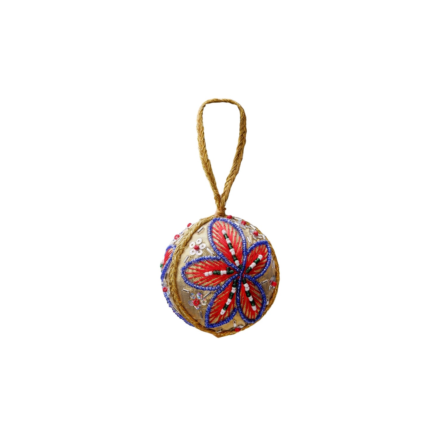 Black colour - BCball Christmas ornament - Golden Coloured