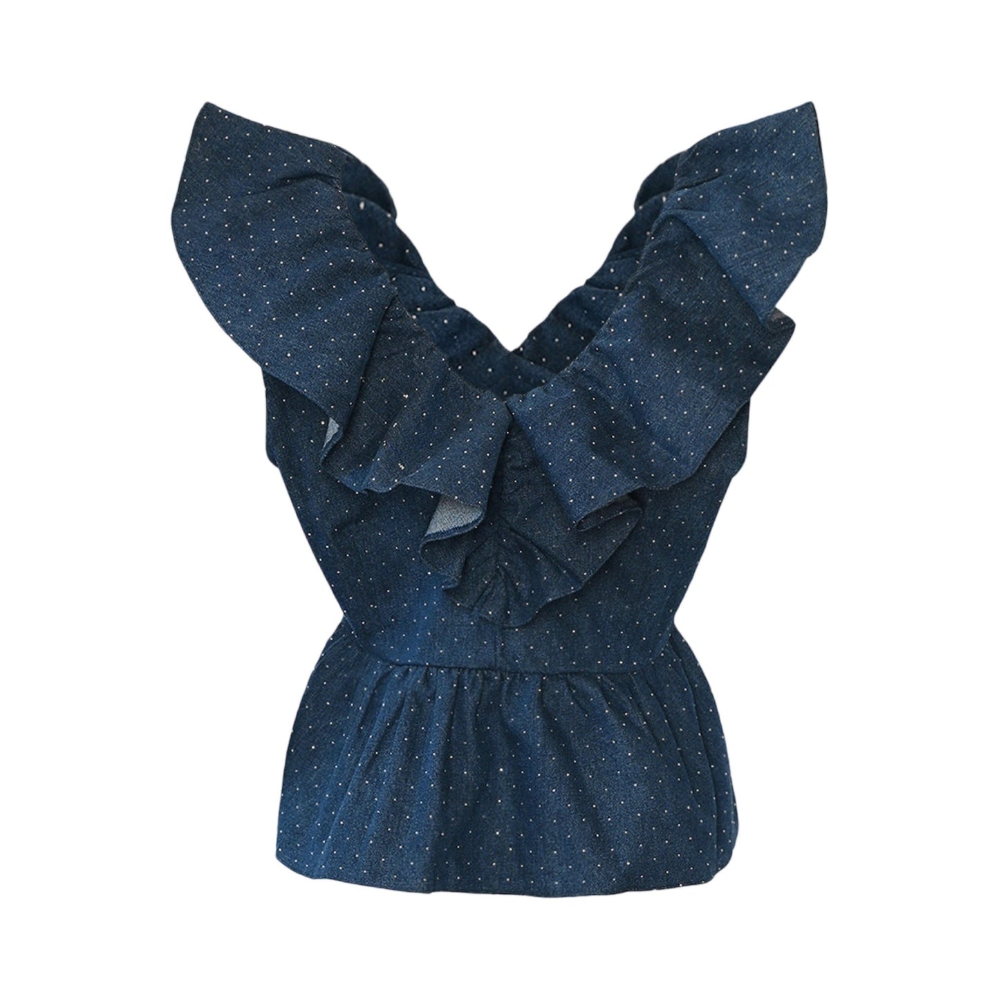Noella - Louisa Blouse blue wash - Merle og Wilde ApS