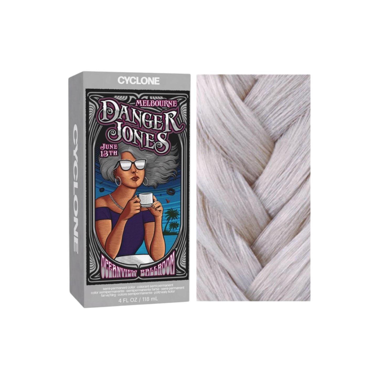 Danger Jones - Semi permanent color - cyclone 118 ml