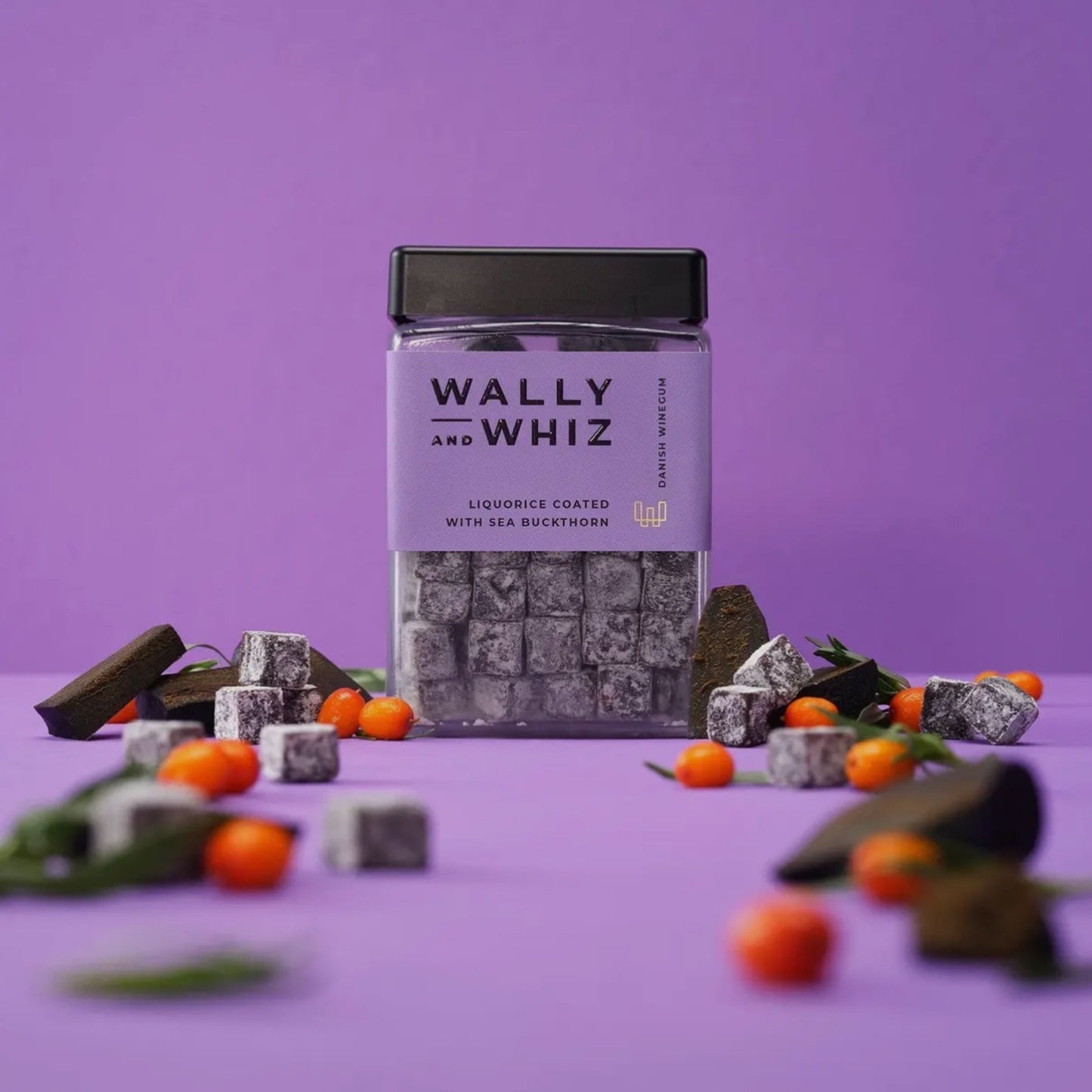 Wally and whiz - Lakrids med havtorn 240 g - Merle og Wilde ApS