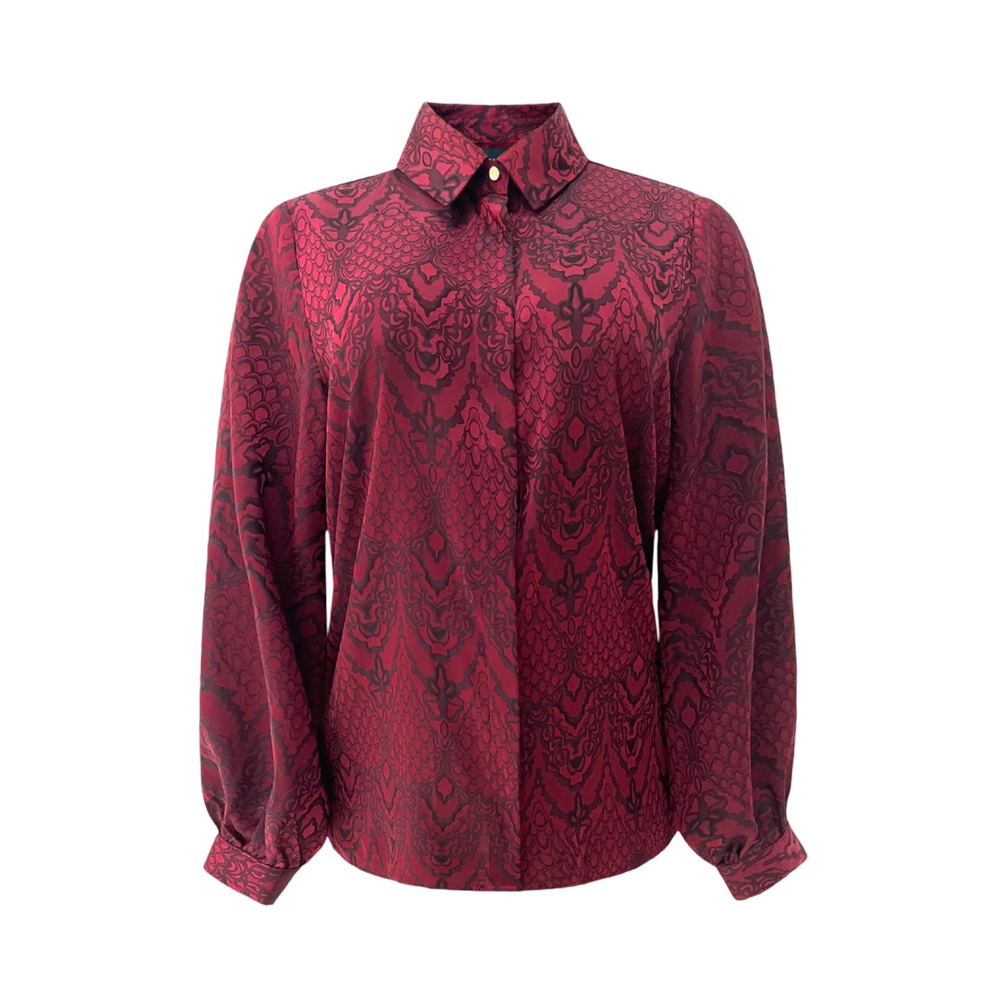 Liberte - Lala LS shirt - Bordeaux - Merle og Wilde ApS