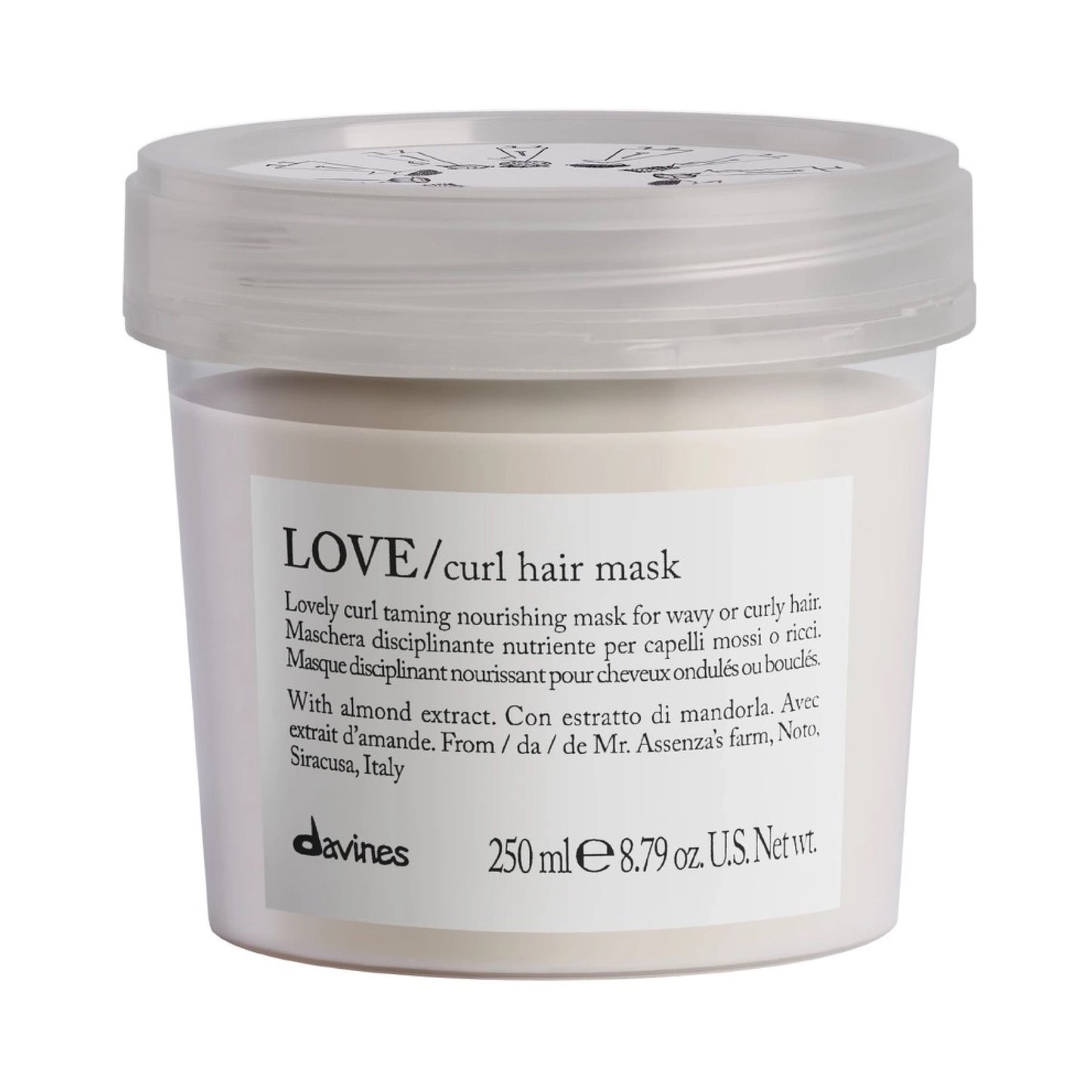 LOVE CURL - Hair Mask 250ml. - Merle og Wilde ApS