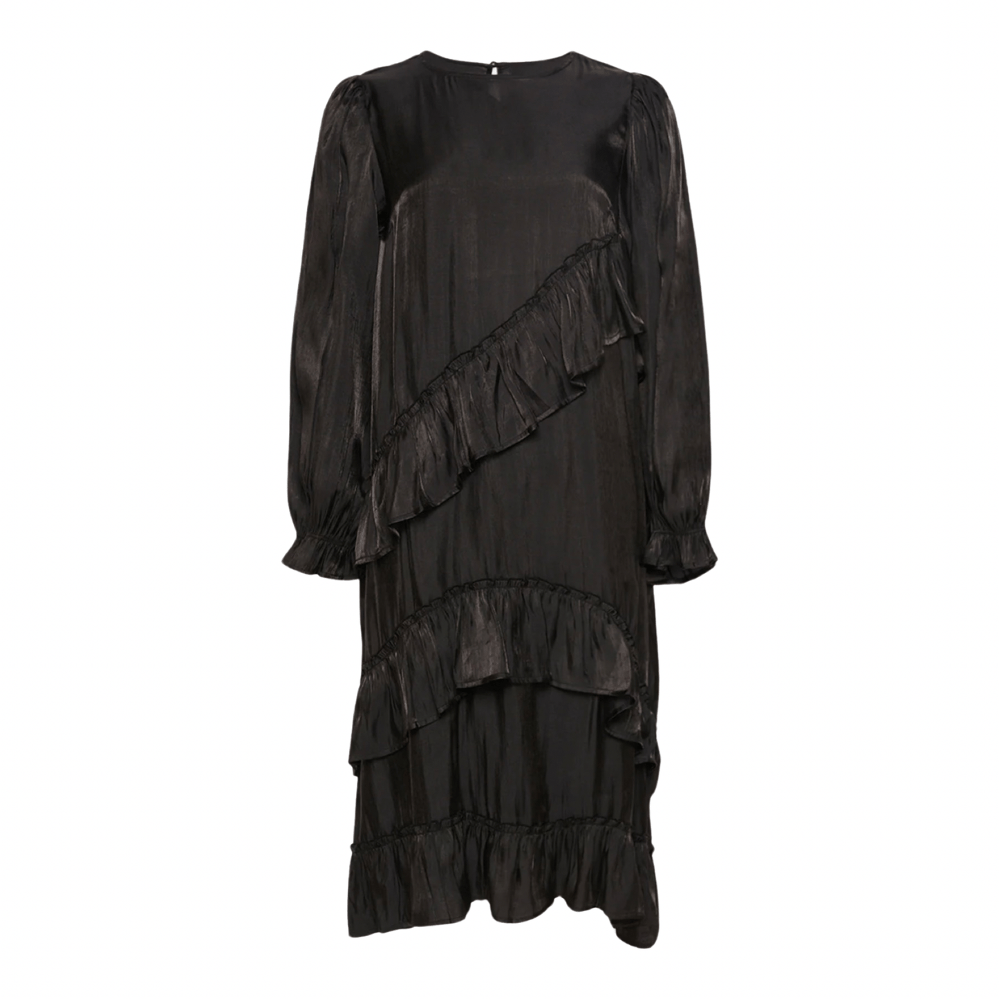 Noella - Sierra Frill Dress - Black - Merle og Wilde
