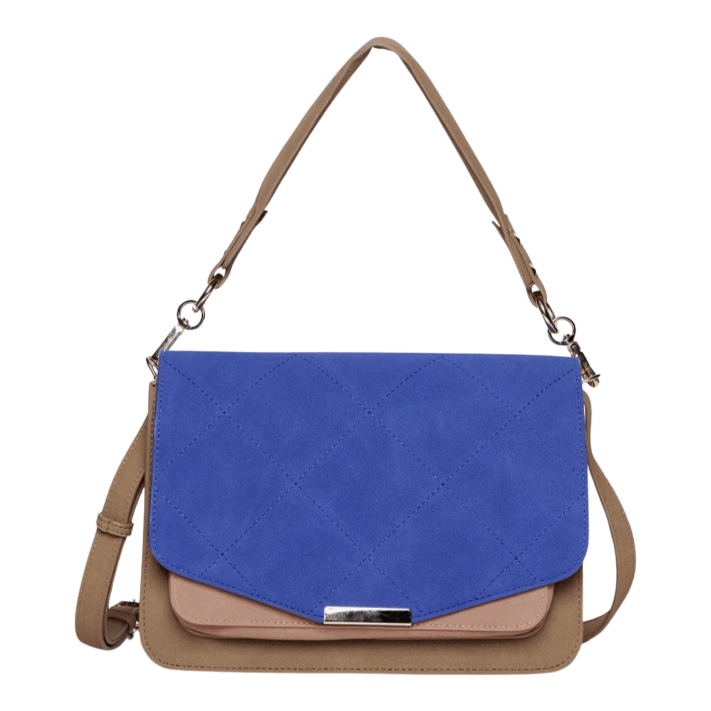 Noella - Blanca Multi compartment bag - Blue/Taupe - Merle og Wilde