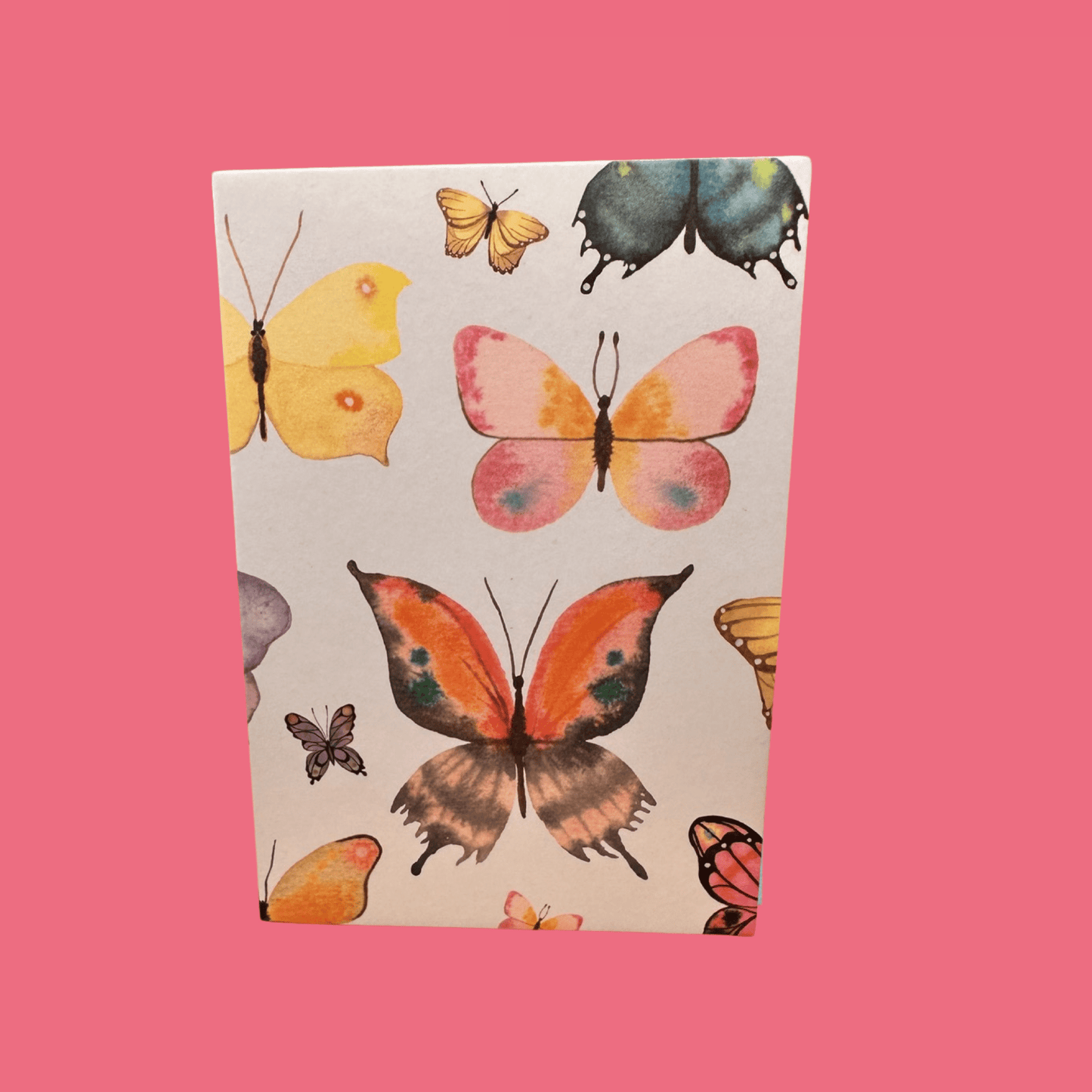 ALL BY VOSS - Flowercard A7 - Papillon multi blue - Merle og Wilde