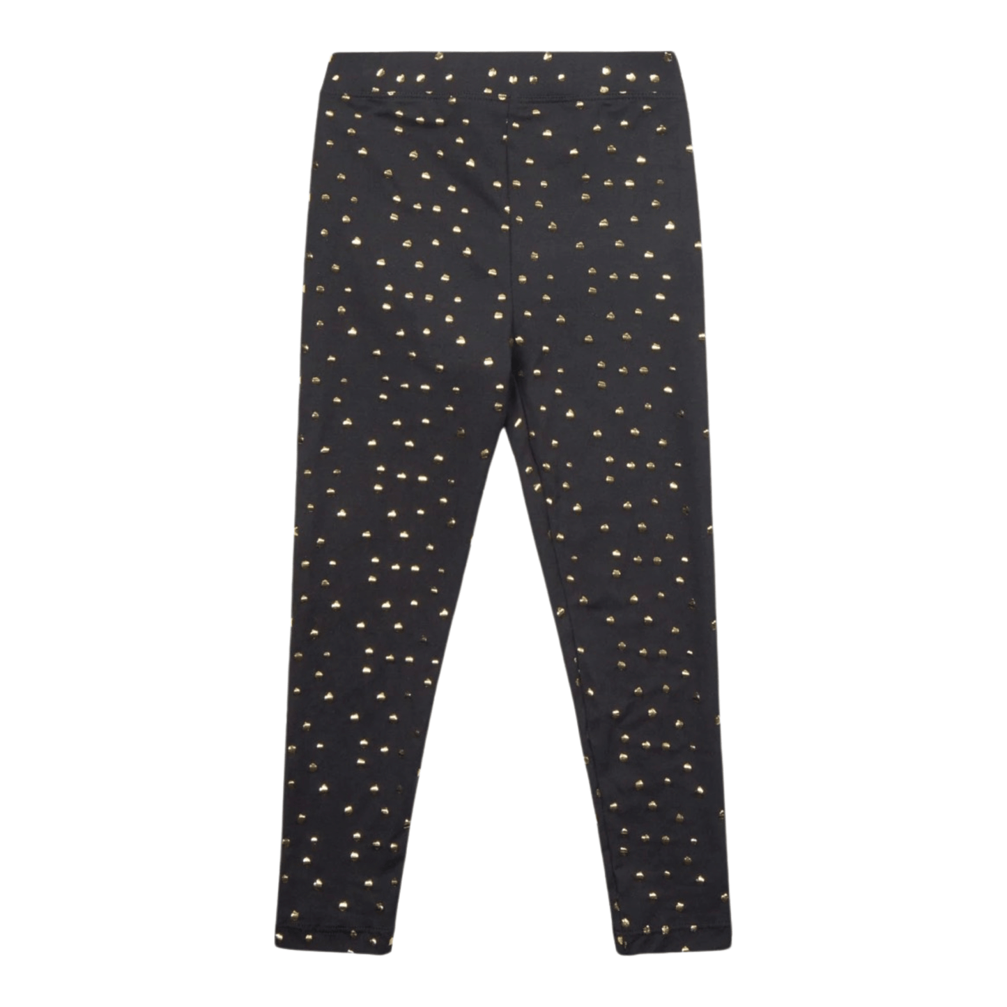 Liberte - Alma-leggings - kids - Black Gold dot 2 - Merle og Wilde