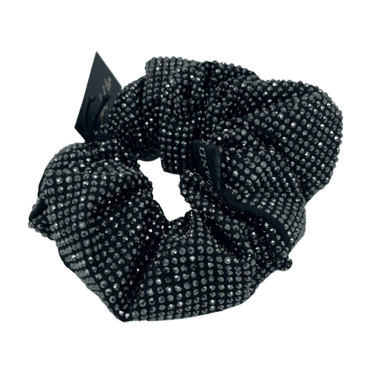 Scrunchie med glimmer