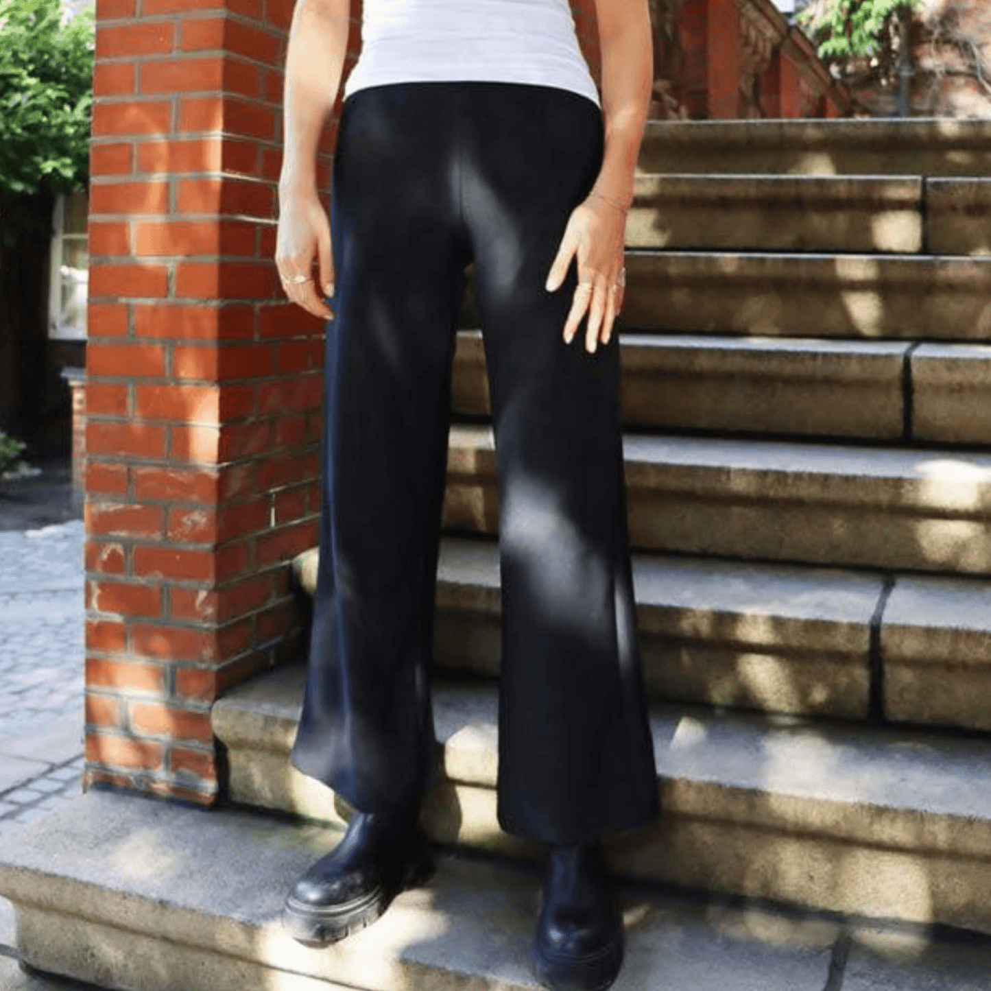 Liberte - Henne - Wide - pants - Merle og Wilde