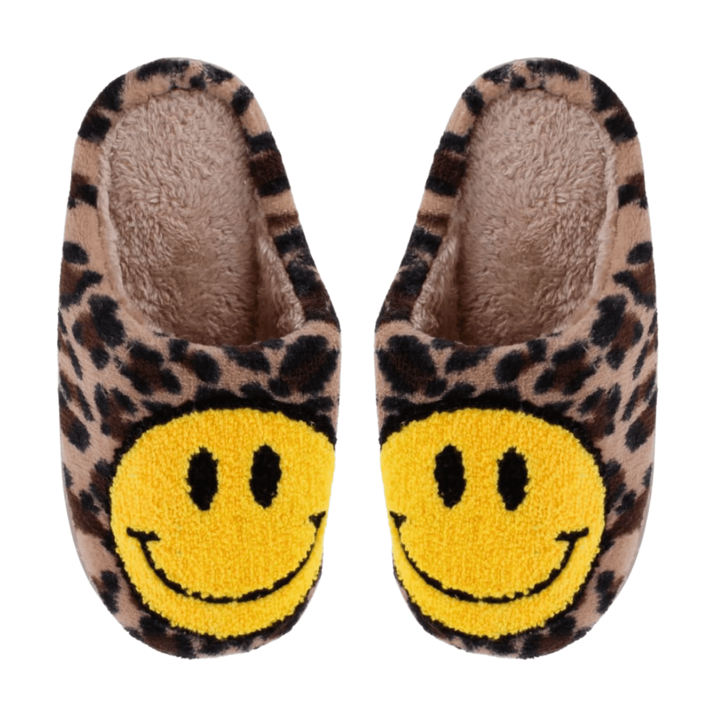 Bystær - Smiley slippers - Leo/gul - Merle og Wilde