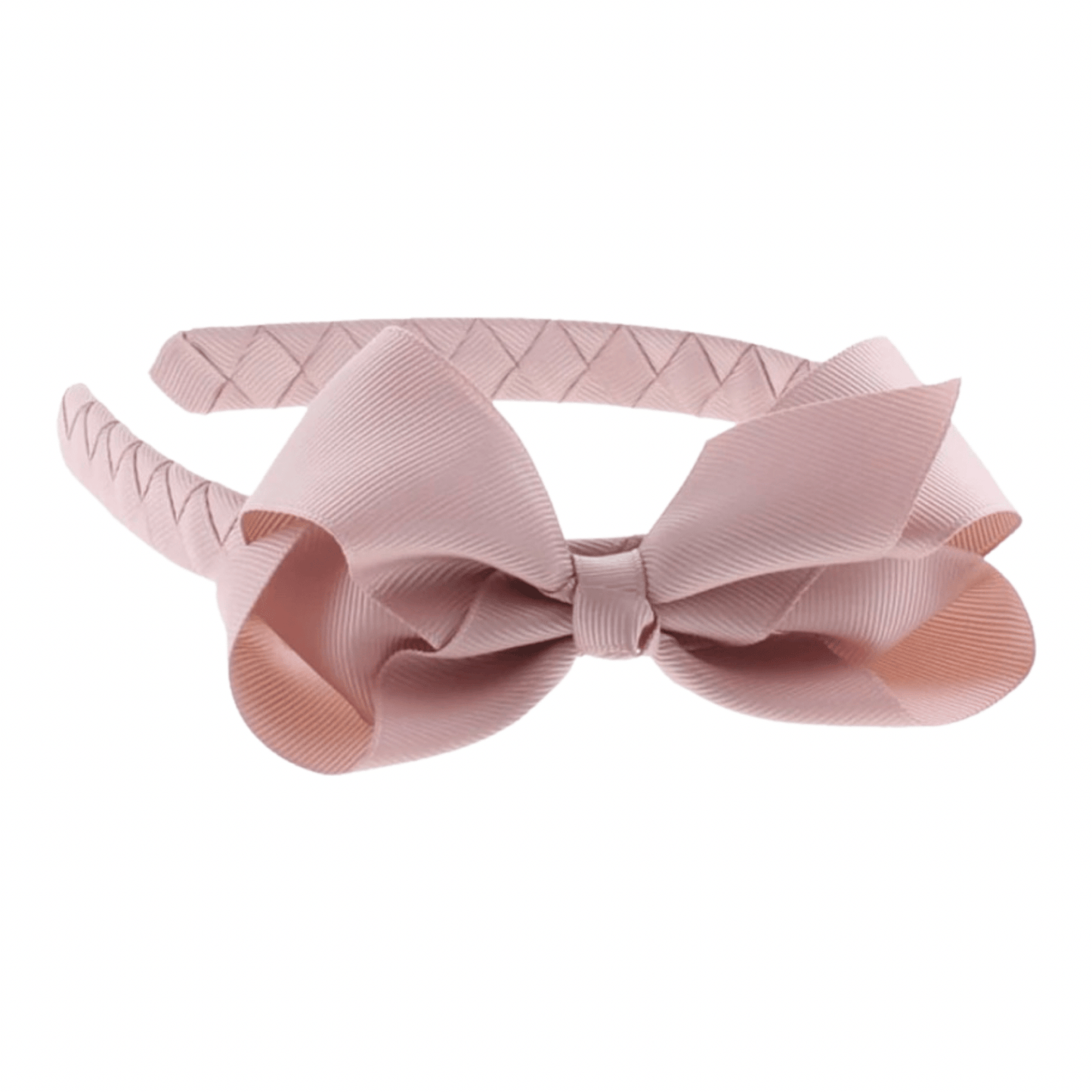 Bystær - hårbøjle klassisk stor sløjfe - antique rose - Merle og Wilde