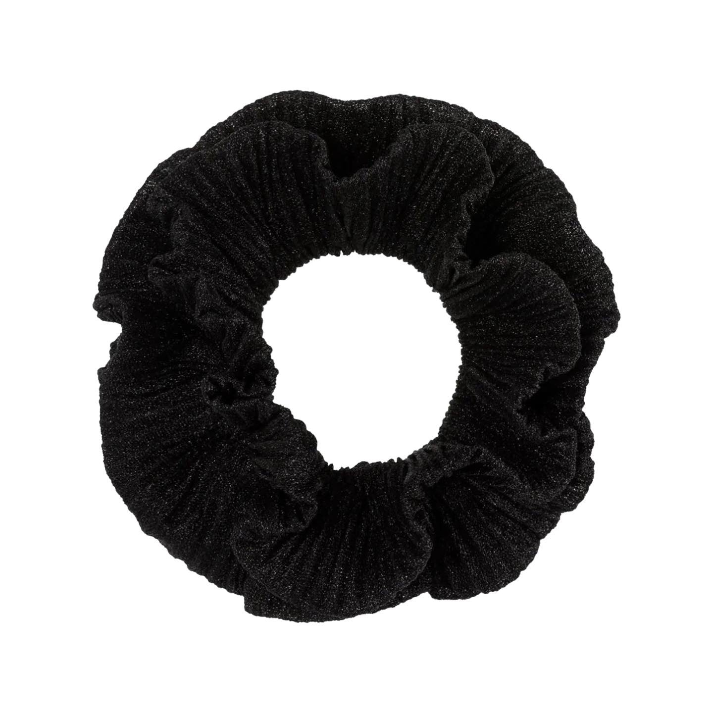 Pico - flæse scrunchie - Glimmer/Black