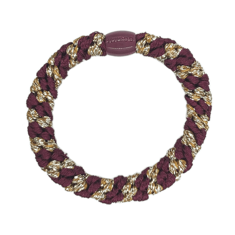 By Stær Hairties - Multi bordeaux/brown/metallic