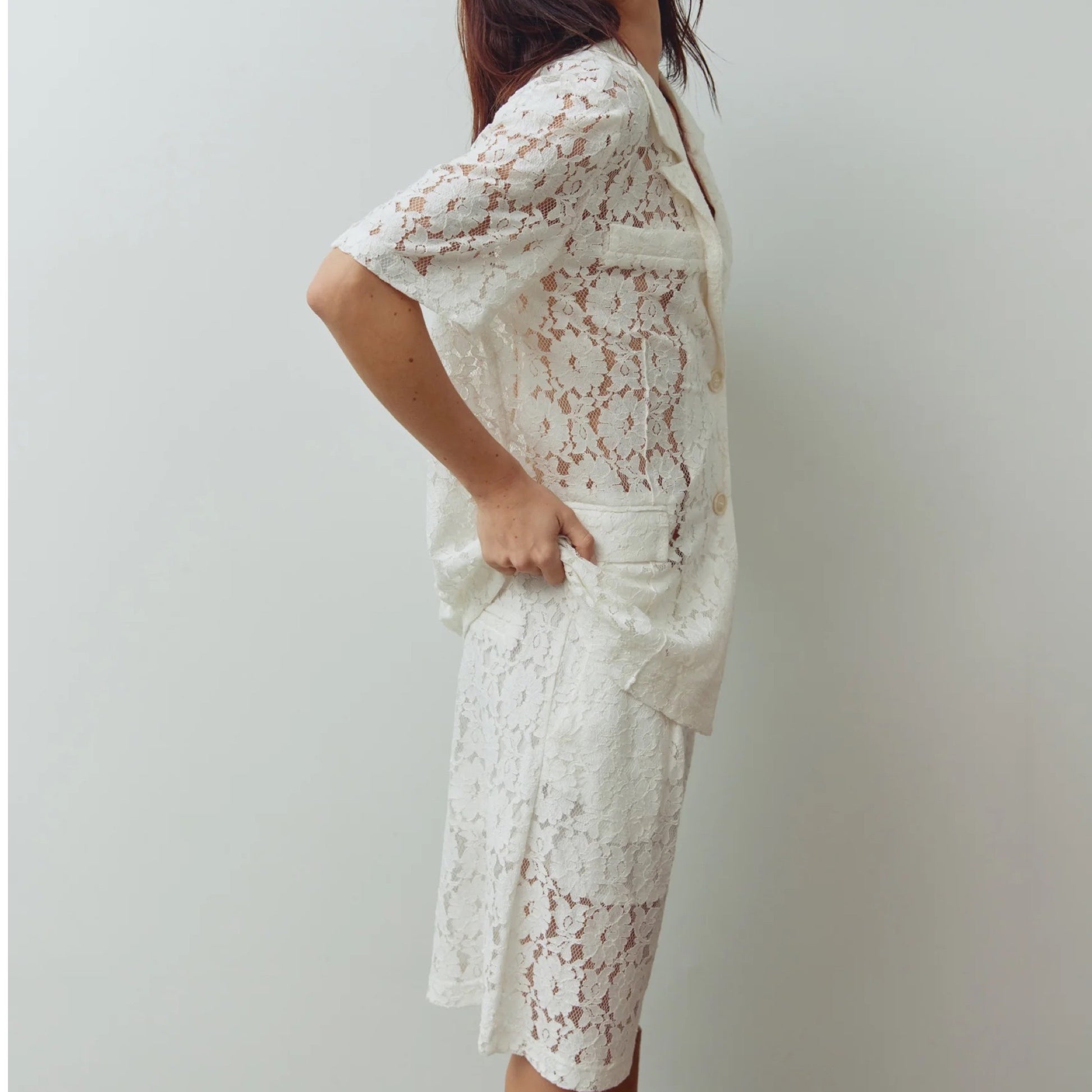 Preorder feb. - Noella - N - kazianna MW shorts - Ivory - Merle og Wilde ApS