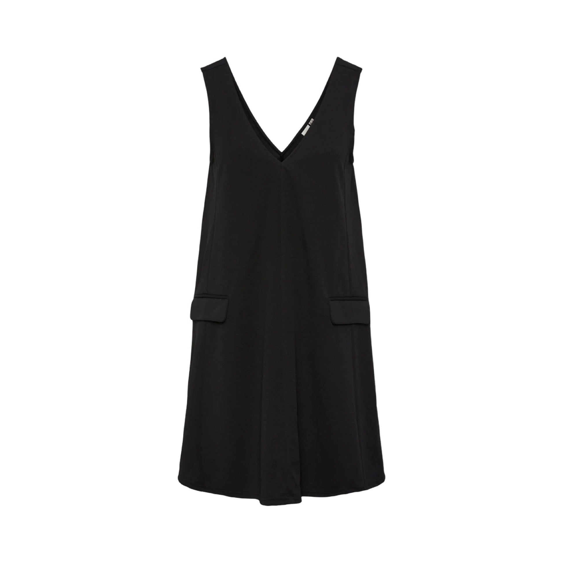 Preorder dec. - YASmalea SL dress s. Noos - Black - Merle og Wilde ApS