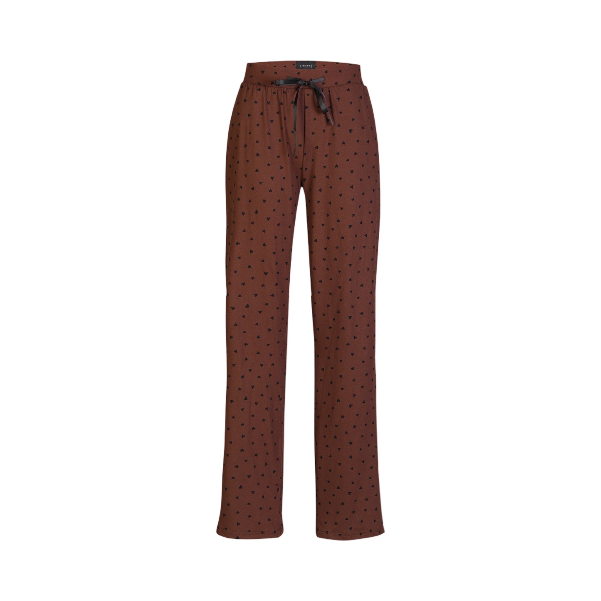 Preorder dec. - Liberté - Alma - pants - Wide - Brown Black Heart - Merle og Wilde ApS