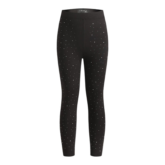 Liberte - Alma - leggings - kids - Black simili