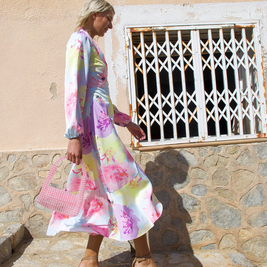 Preorder slut April - Cras Laracras dress - 8095 pale peony - Merle og Wilde ApS