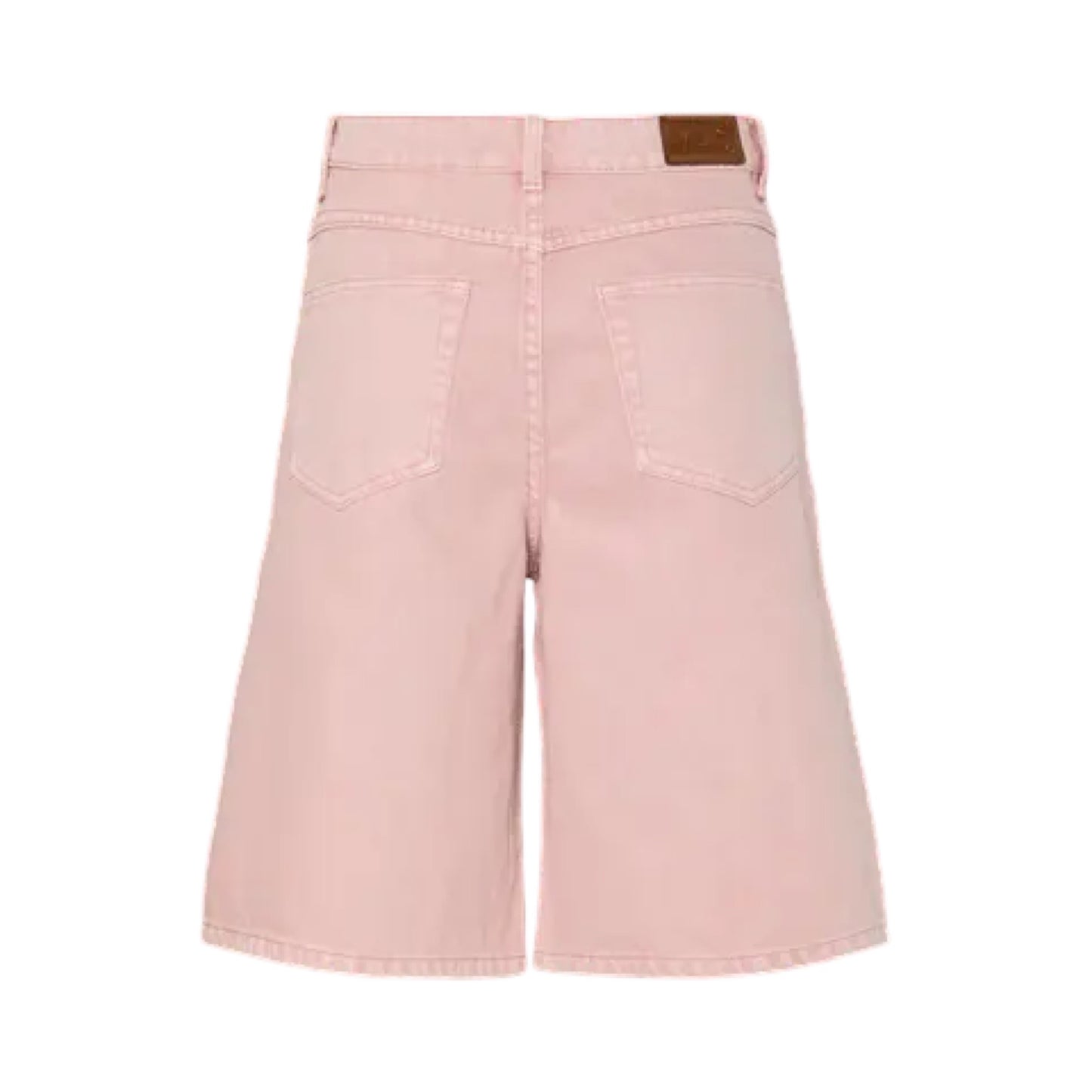 YAS - Yassun HW Bermuda denim shorts - Merle og Wilde ApS