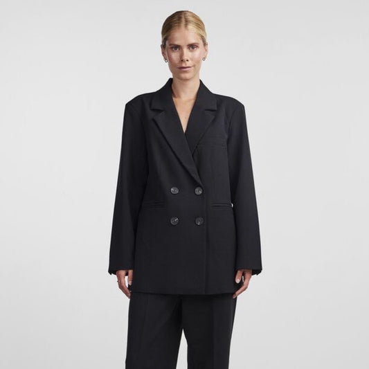 Y.A.S - Yas Likka oversized blazer - Black