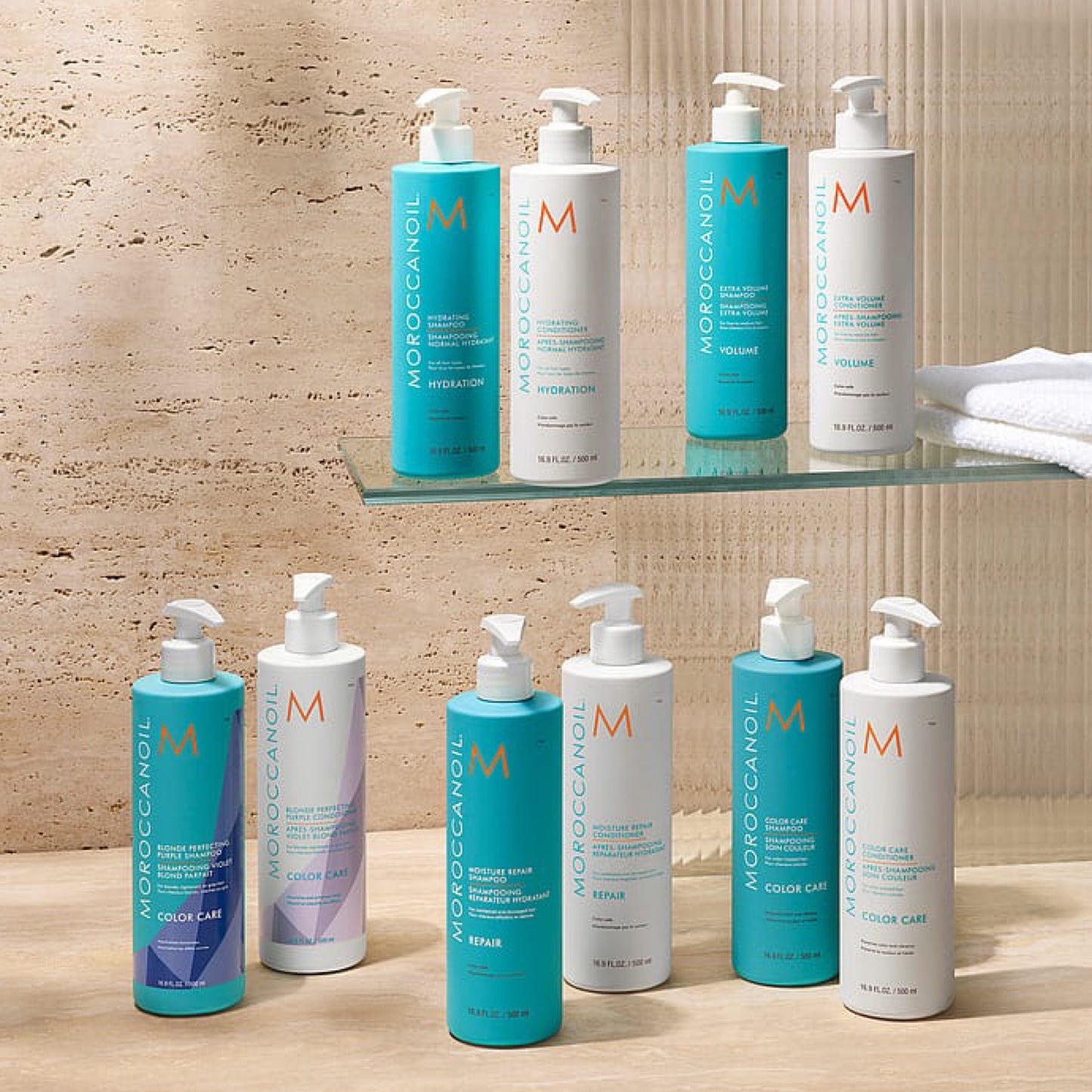 Moroccanoil - Silver shampoo & Conditoner 500 ml