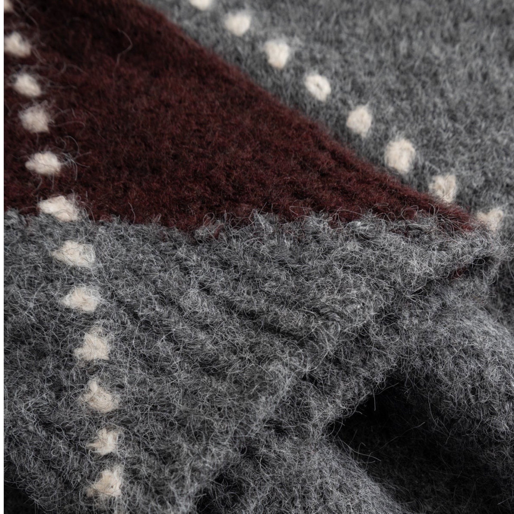 Noella - Lai knit - medium Grey mel - Merle og Wilde ApS