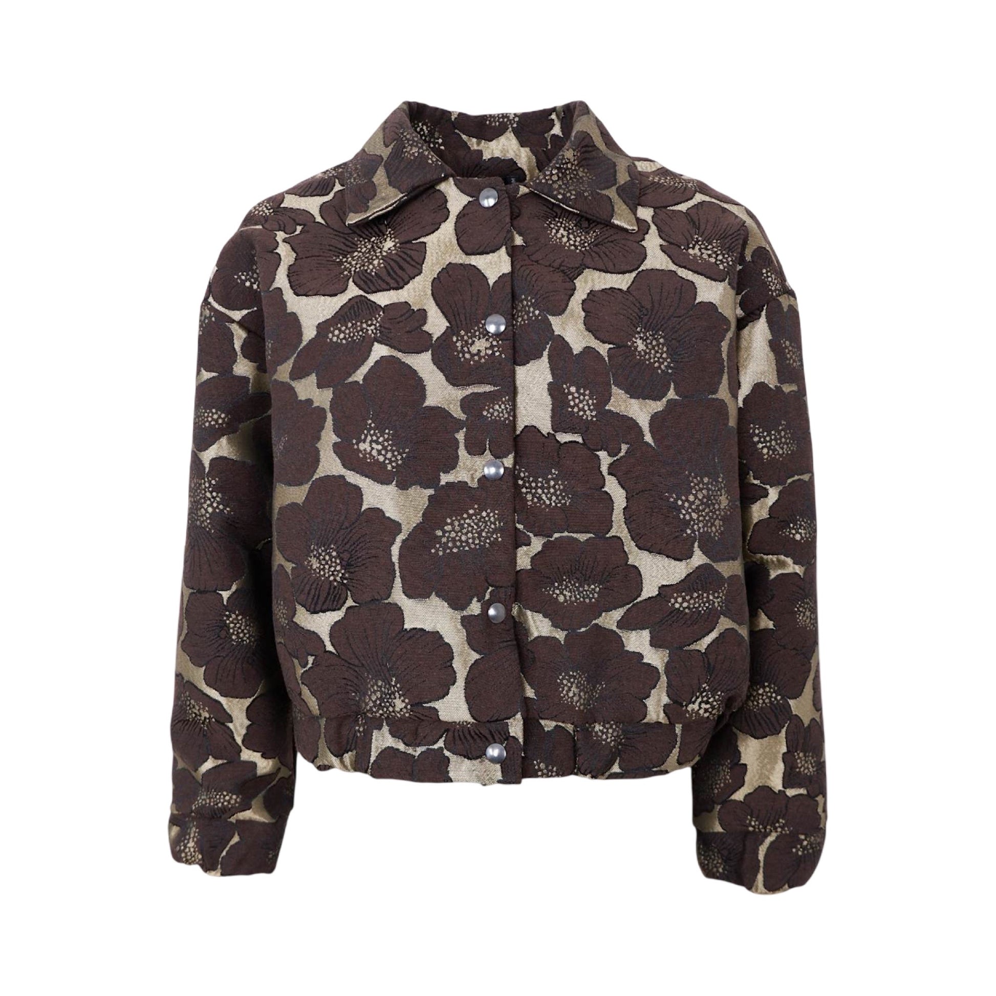 Black colour - BCjackie bomber jacket - gold - Merle og Wilde ApS