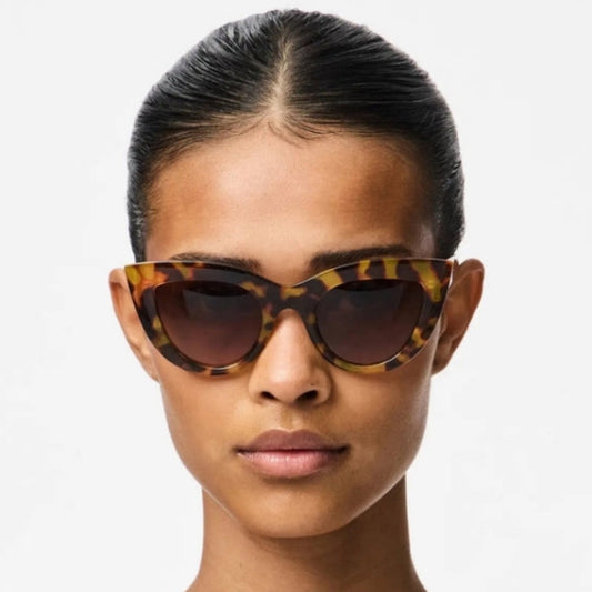 Pieces - PCdonai sunglasses - Black/turtle - Merle og Wilde ApS