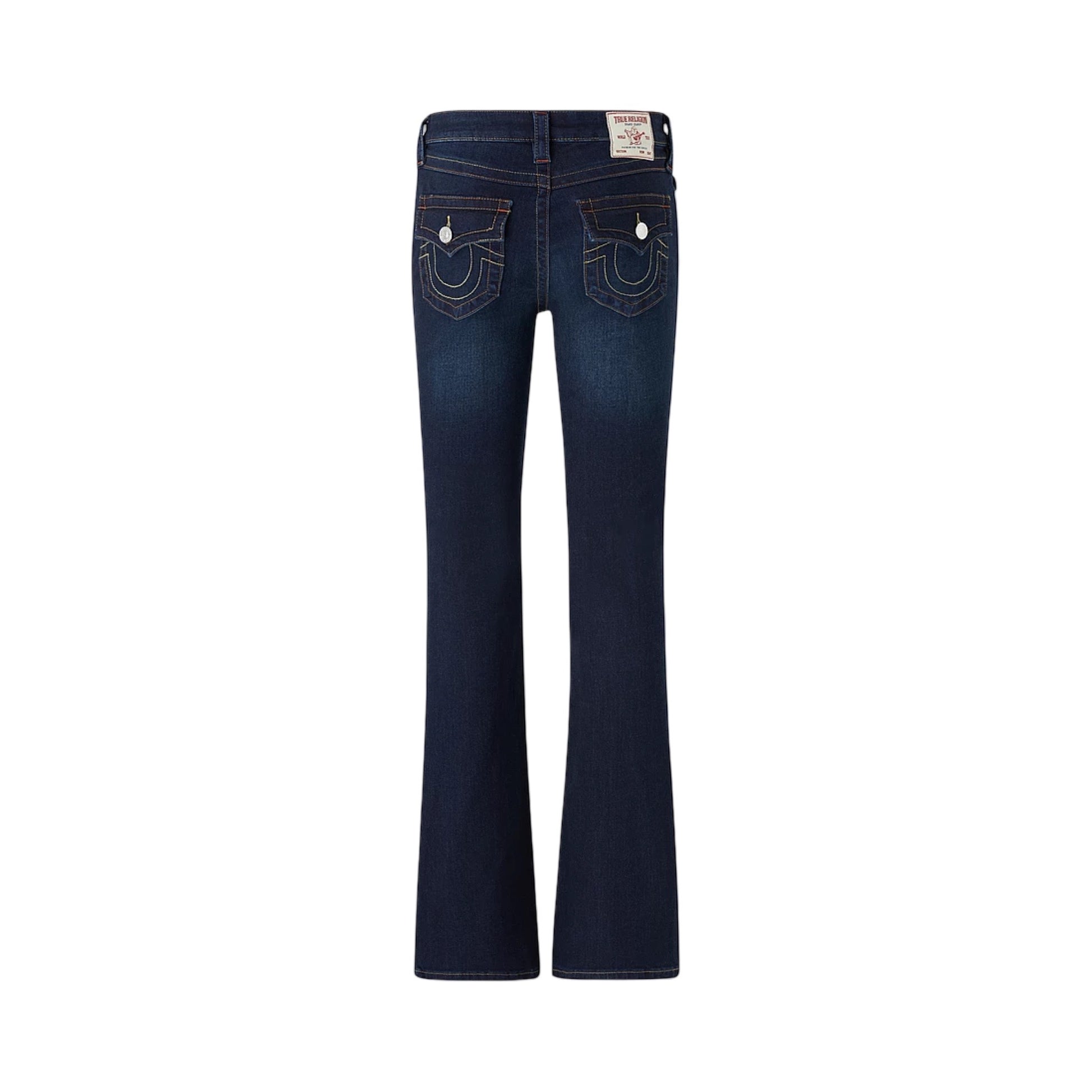True religion - jeans becca mid rise boot cut flap - Muddy Waters - Merle og Wilde ApS
