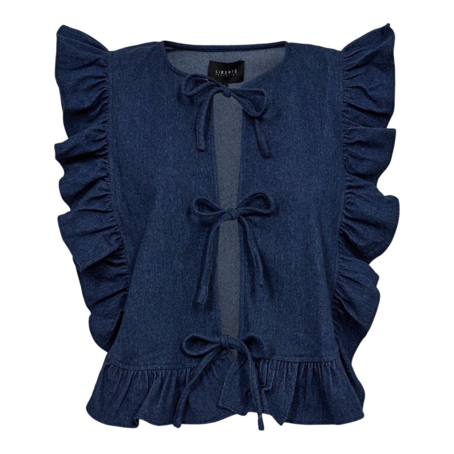 Liberte - Asta-Frill-vest - Demin