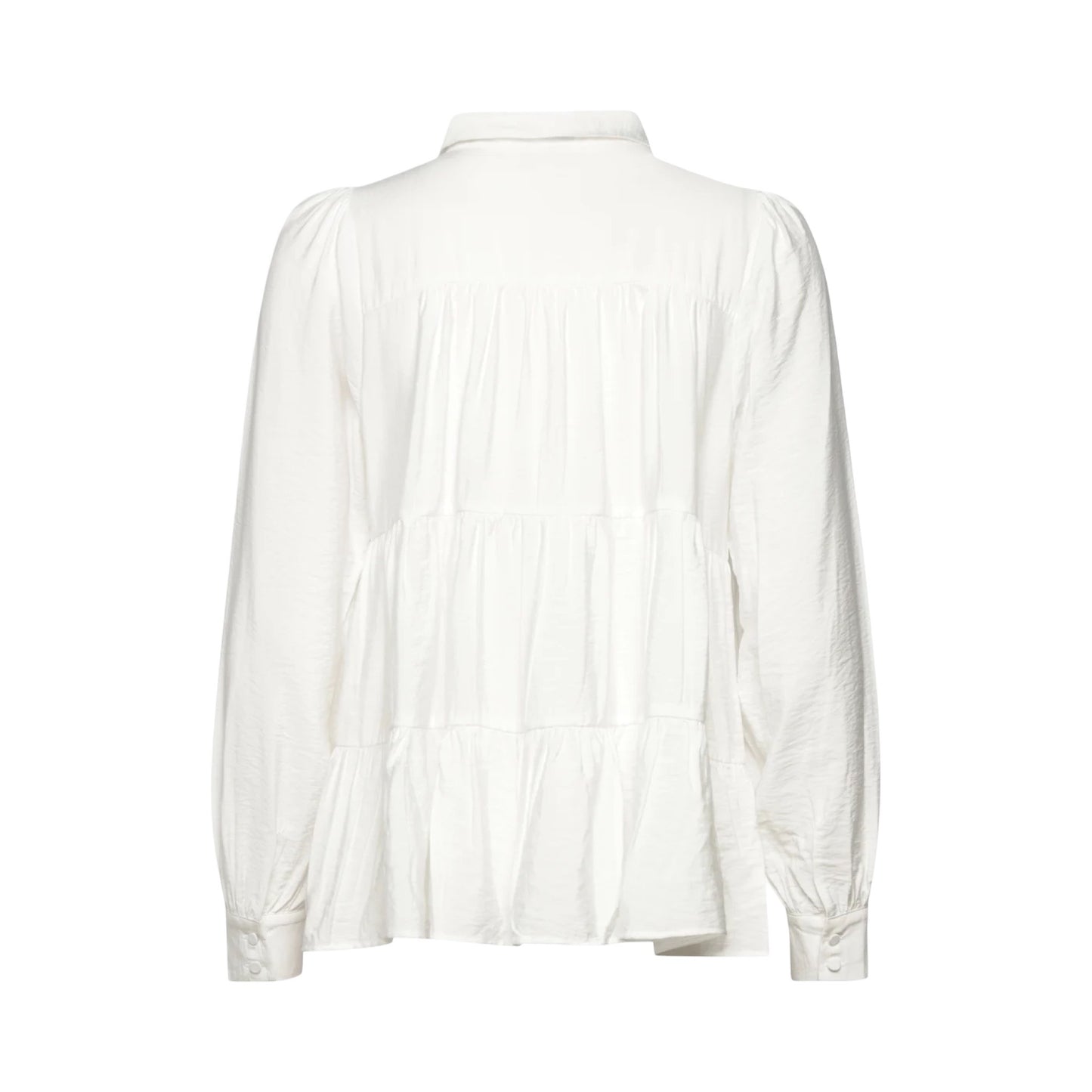 YAS - Yas pala LS t-shirt - skjorte - Hvid - Merle og Wilde ApS