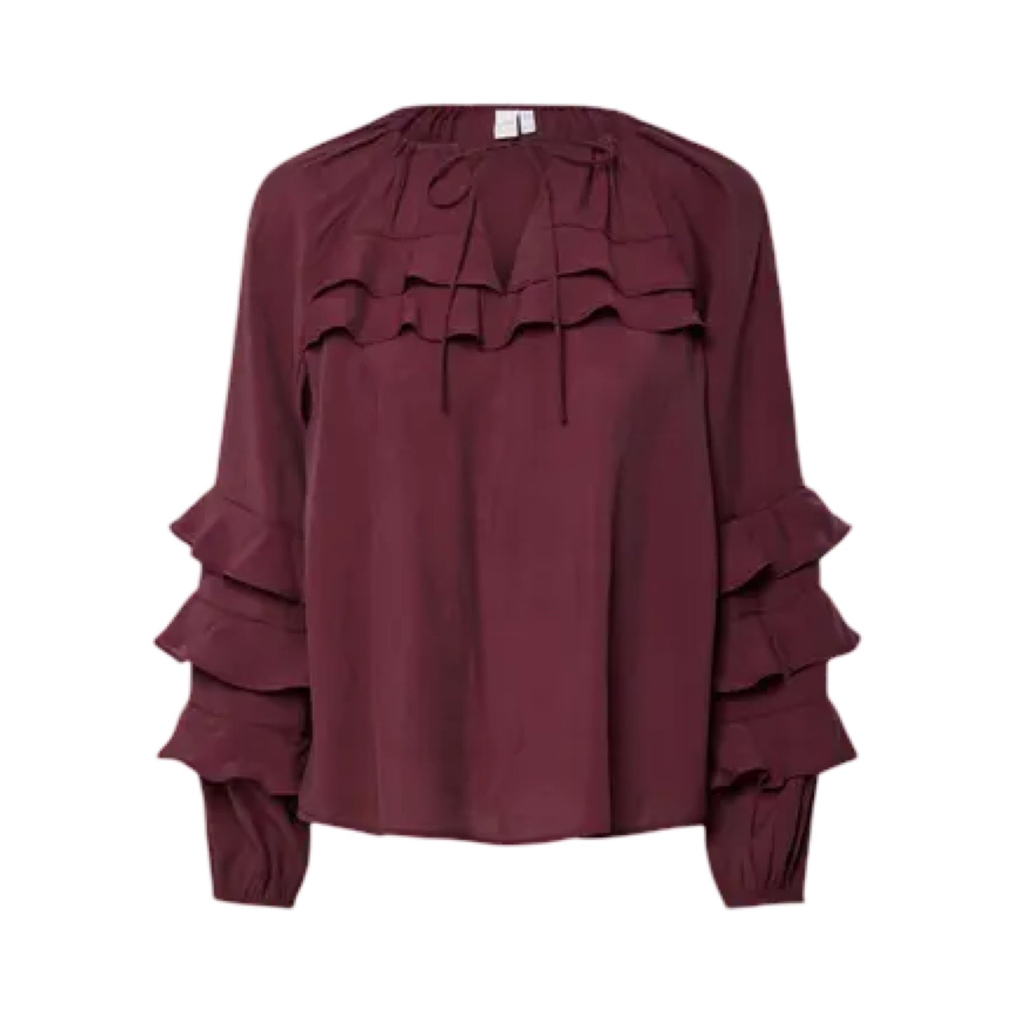 YAS - Yastemura LS top s. - port royal - Merle og Wilde ApS