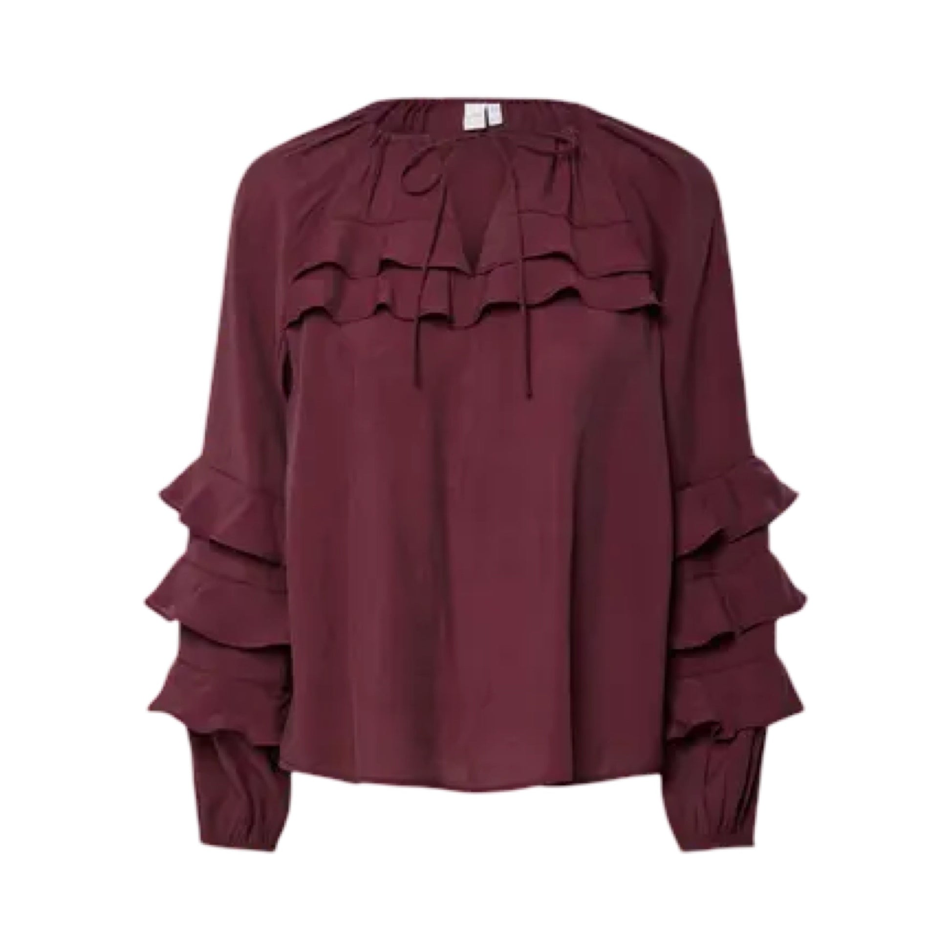YAS - Yastemura LS top s. - port royal - Merle og Wilde ApS