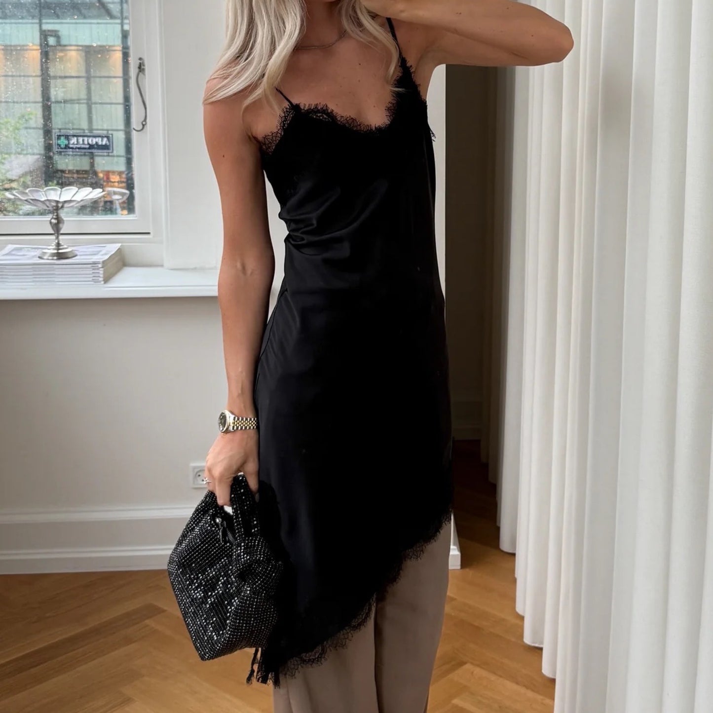 Preorder start dec. - Noella fashion - N - Merlie dress - Black - Merle og Wilde ApS